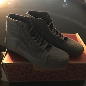 Frost Gray Vans SK8-Hi
